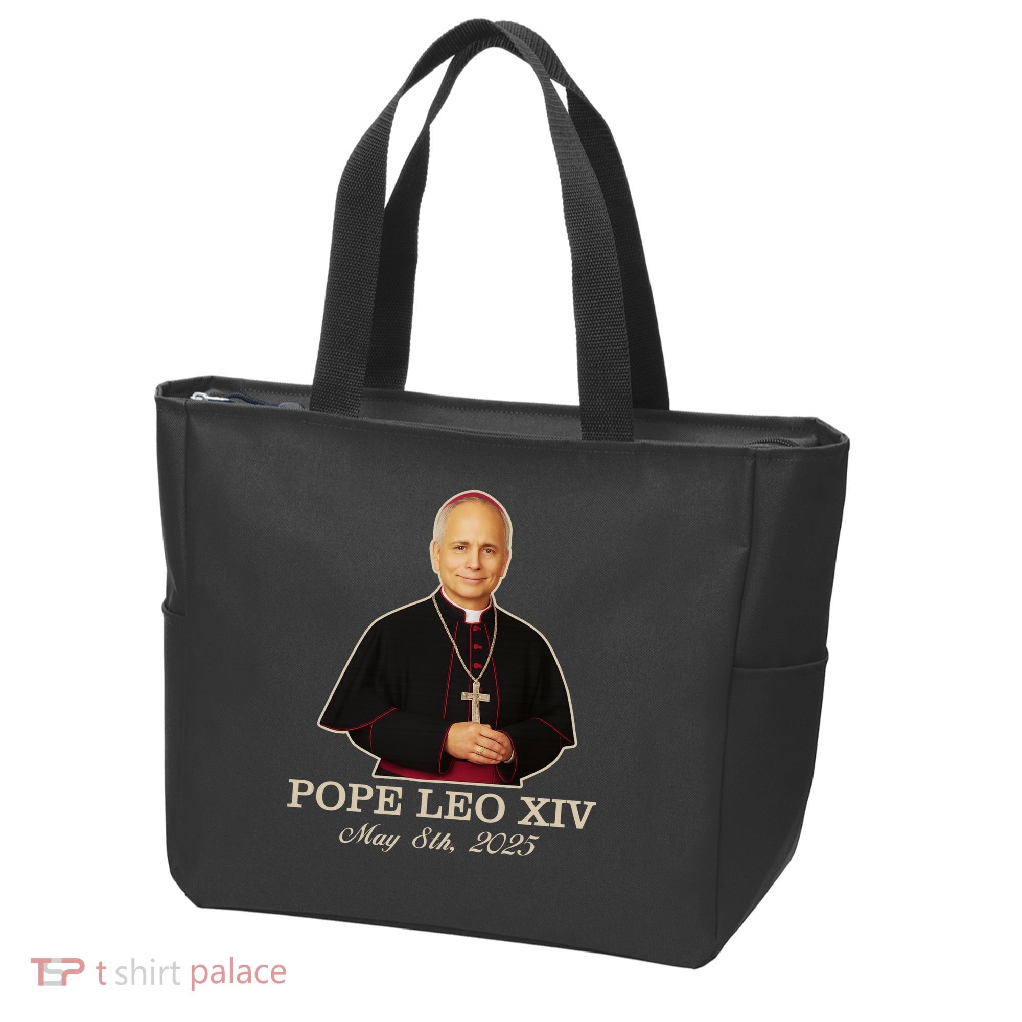 Vivo Christo Rey Pope LEO XIV May 8th, 2025 Catholic Pope Tote Bag