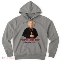 Vivo Christo Rey Pope LEO XIV May 8th, 2025 Catholic Pope Hoodie thumb 0