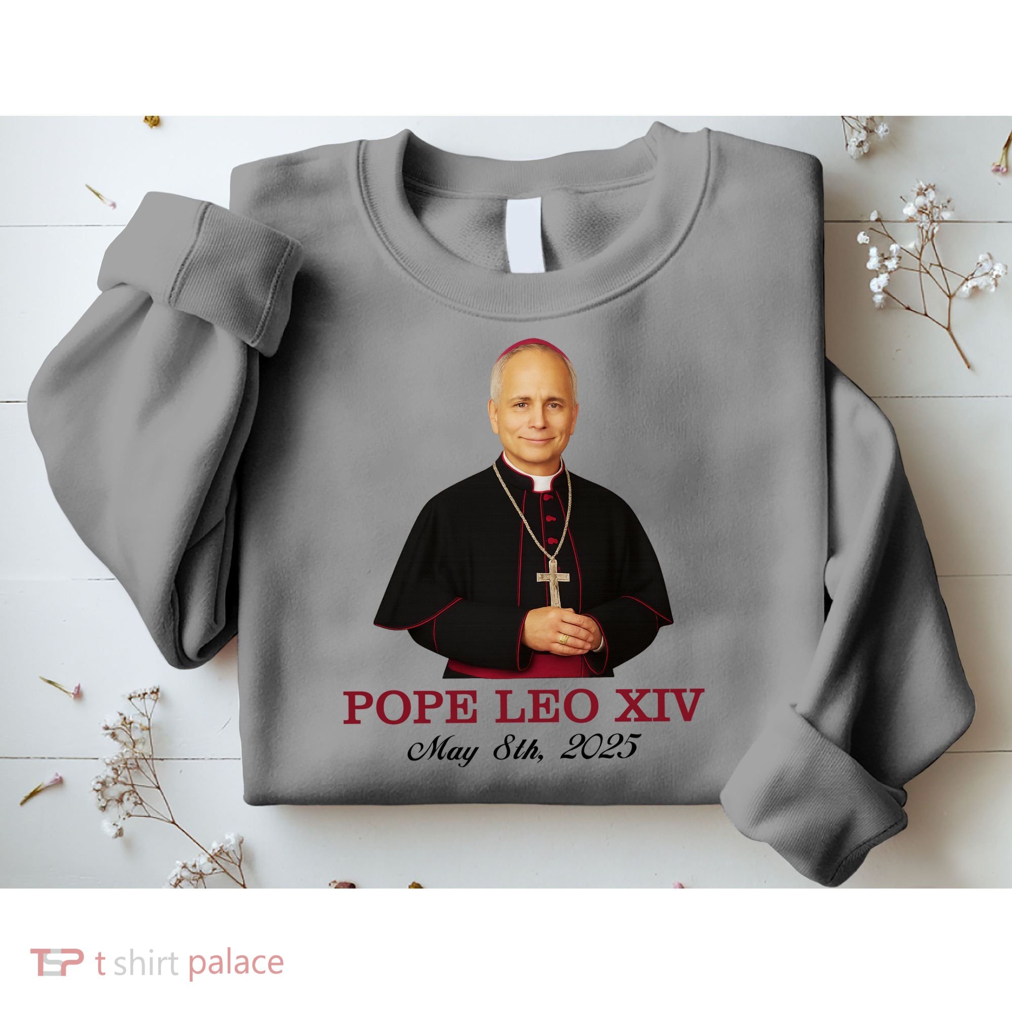 Vivo Christo Rey Pope LEO XIV May 8th, 2025 Catholic Pope Sweatshirt