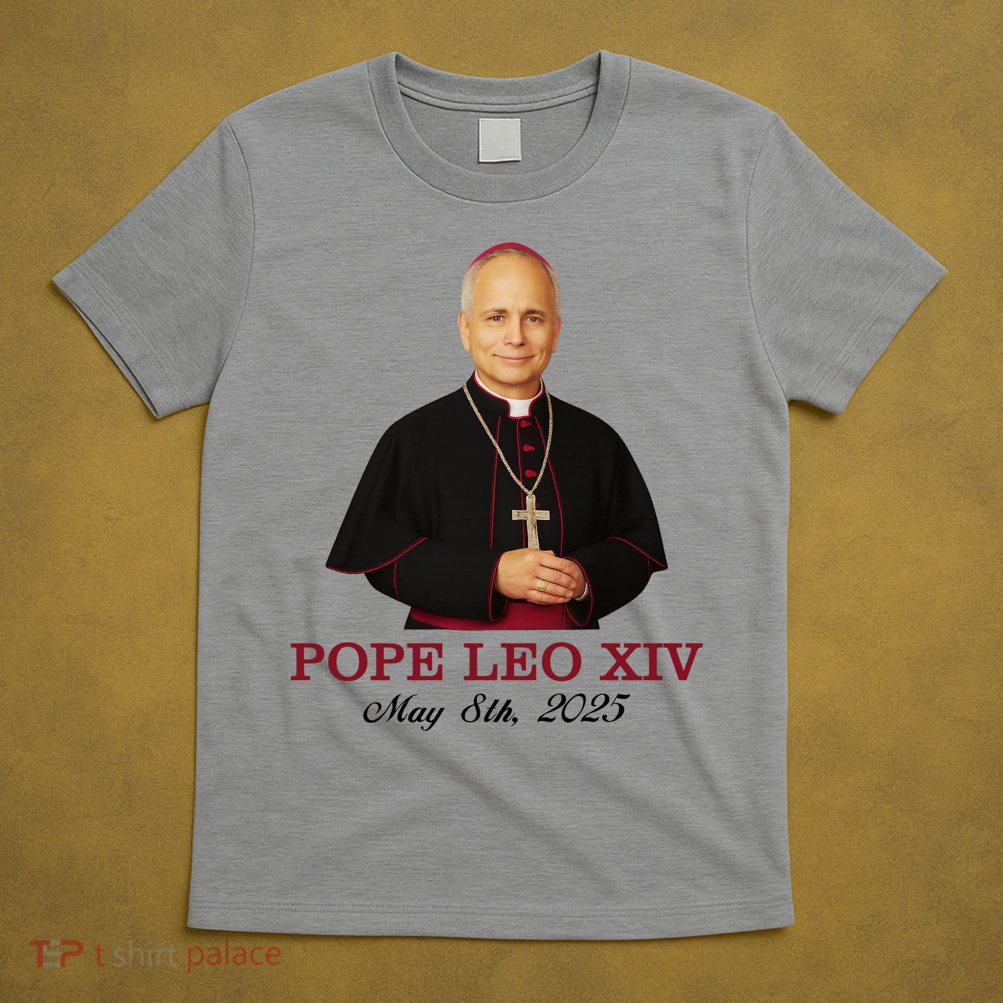 Vivo Christo Rey Pope LEO XIV May 8th, 2025 Catholic Pope T-Shirt