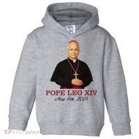 Vivo Christo Rey Pope LEO XIV May 8th, 2025 Catholic Pope Toddler Hoodie thumb 0
