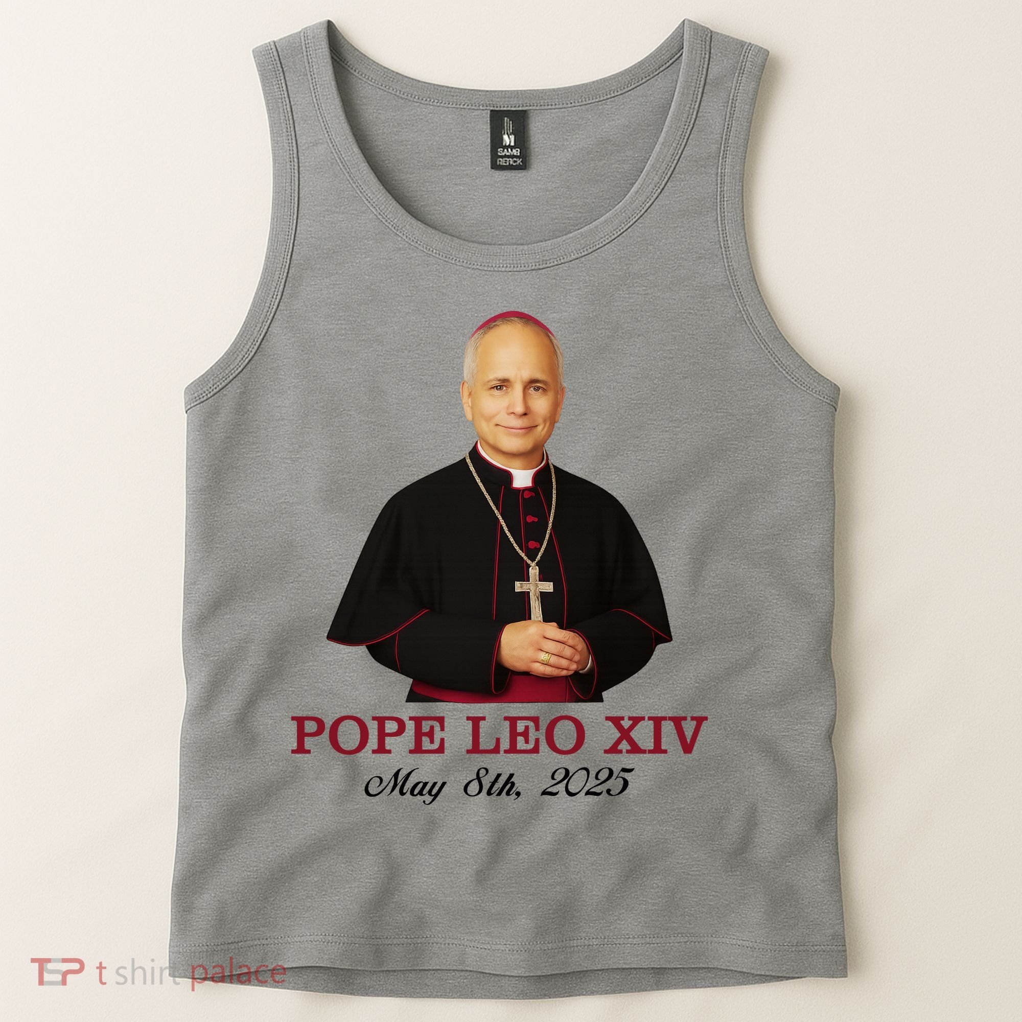 Vivo Christo Rey Pope LEO XIV May 8th, 2025 Catholic Pope Tank Top
