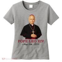 Vivo Christo Rey Pope LEO XIV May 8th, 2025 Catholic Pope Women's T-Shirt thumb 0