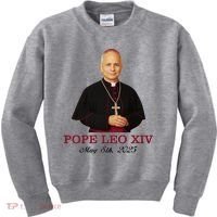 Vivo Christo Rey Pope LEO XIV May 8th, 2025 Catholic Pope Kids Sweatshirt thumb 0