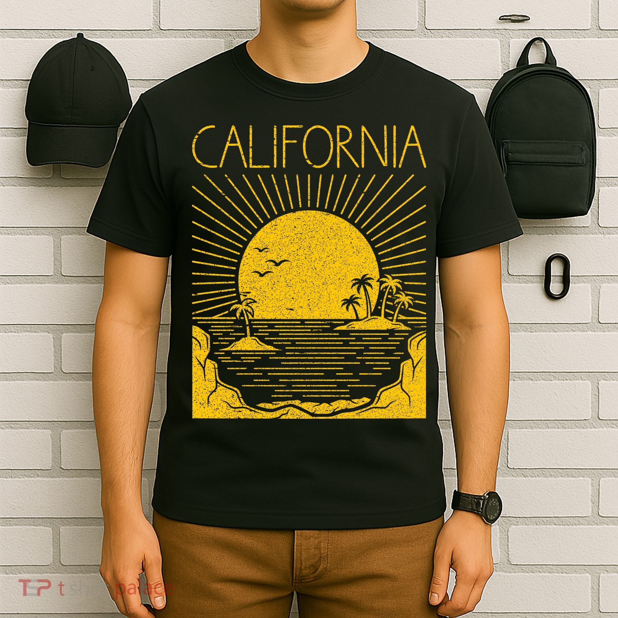 Vintage California Rising Sun T-Shirt