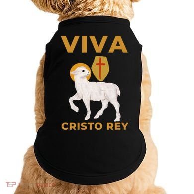 Viva Cristo Rey Roman Catholic Gift Doggie Tank