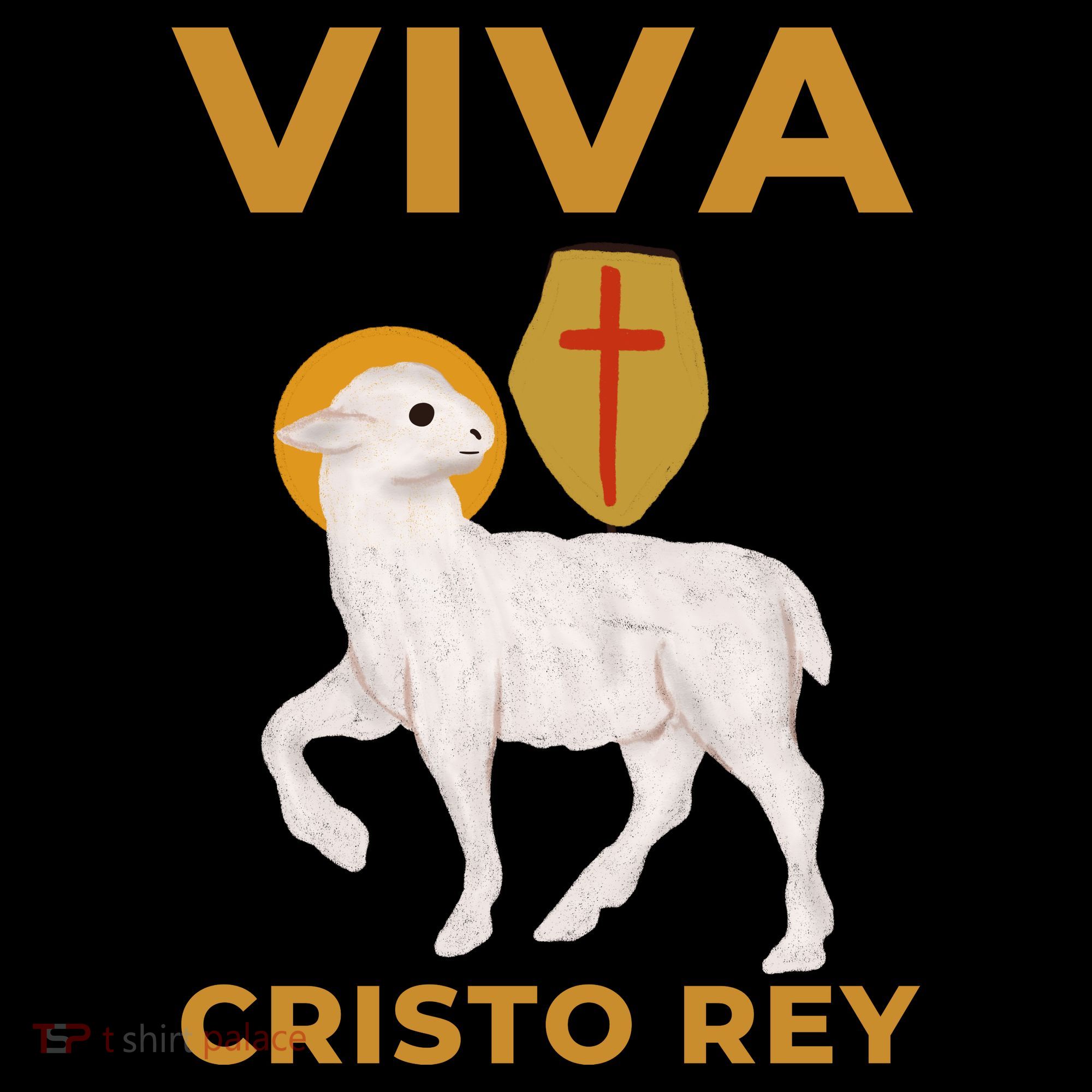 Viva Cristo Rey Roman Catholic Gift Long Sleeve Shirt