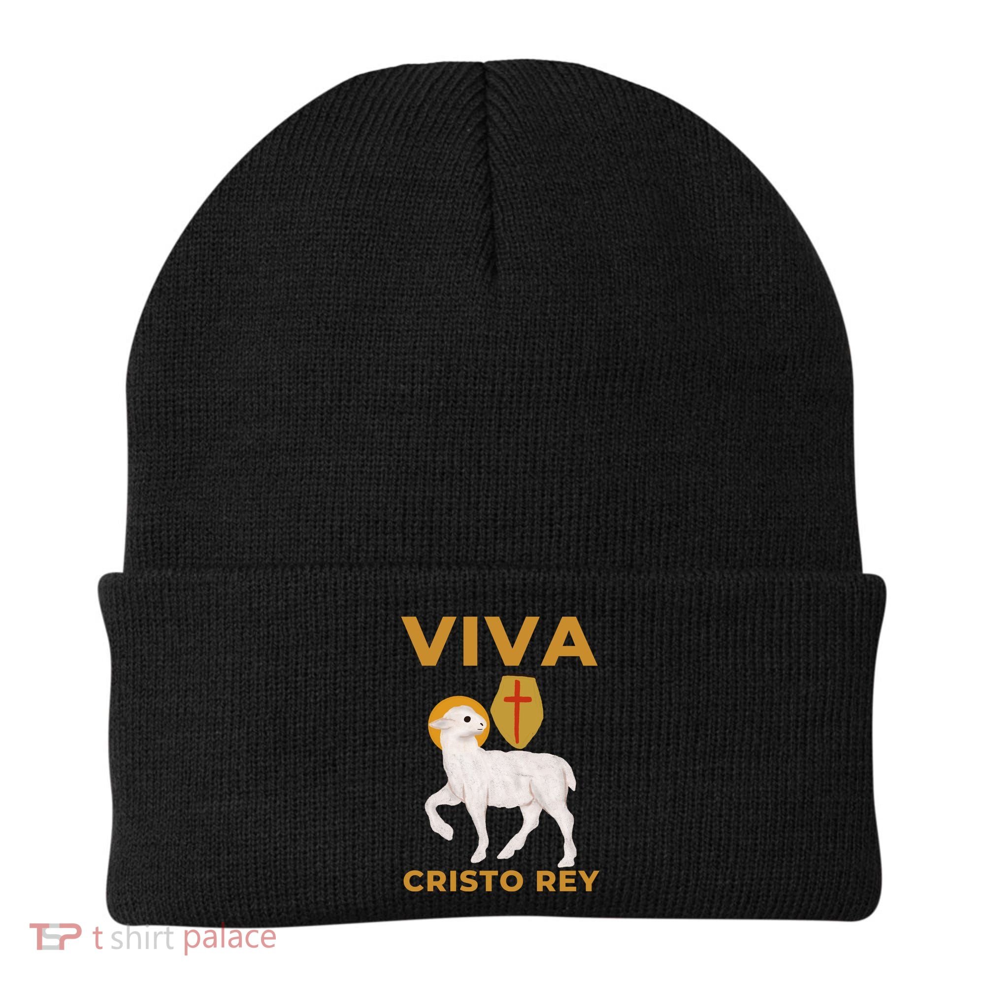 Viva Cristo Rey Roman Catholic Gift Beanie