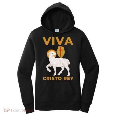 Viva Cristo Rey Roman Catholic Gift Women's Hoodie