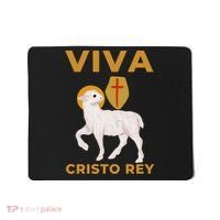 Viva Cristo Rey Roman Catholic Gift Mousepad thumb 0