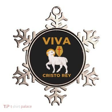 Viva Cristo Rey Roman Catholic Gift Ornament