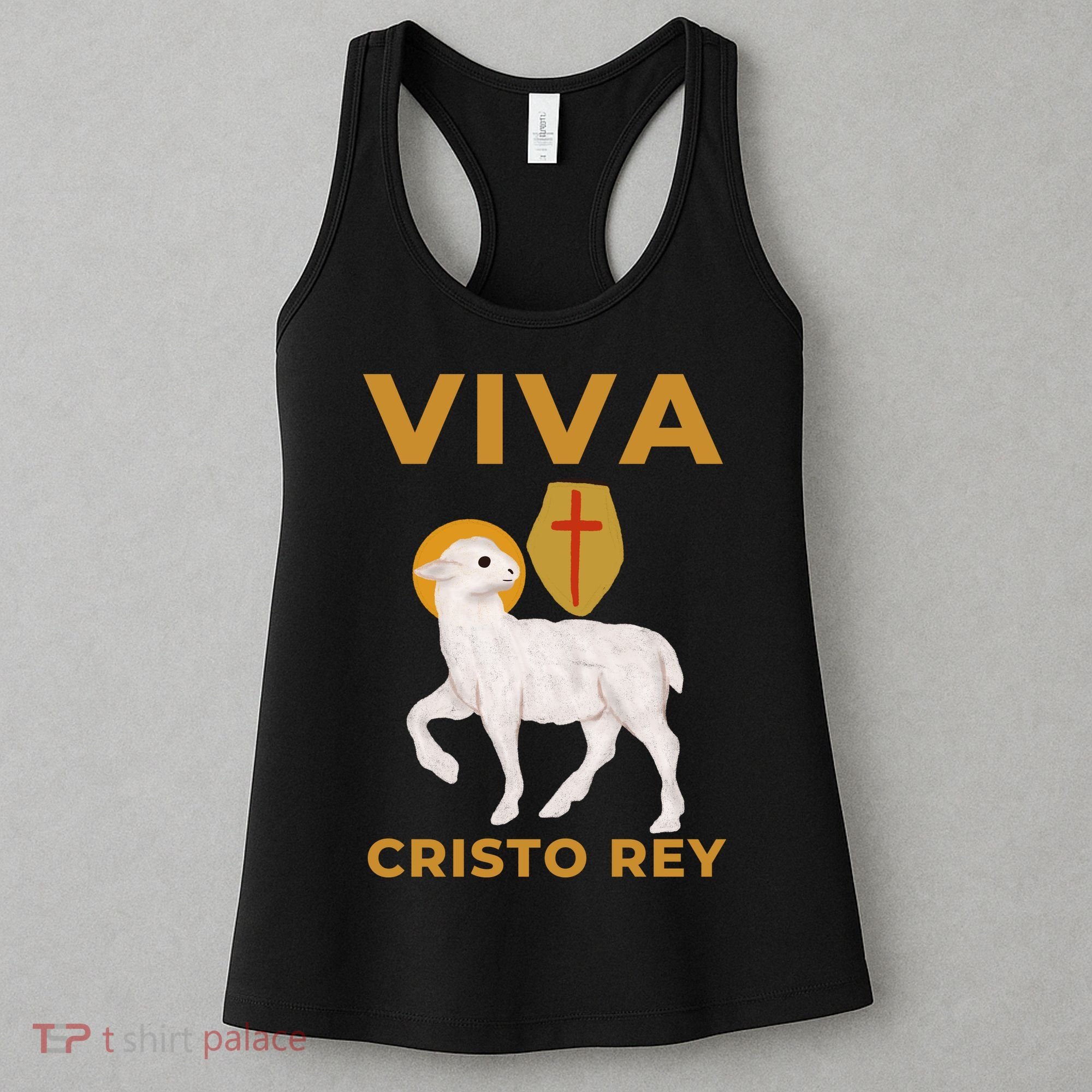 Viva Cristo Rey Roman Catholic Gift Women's Tank Top