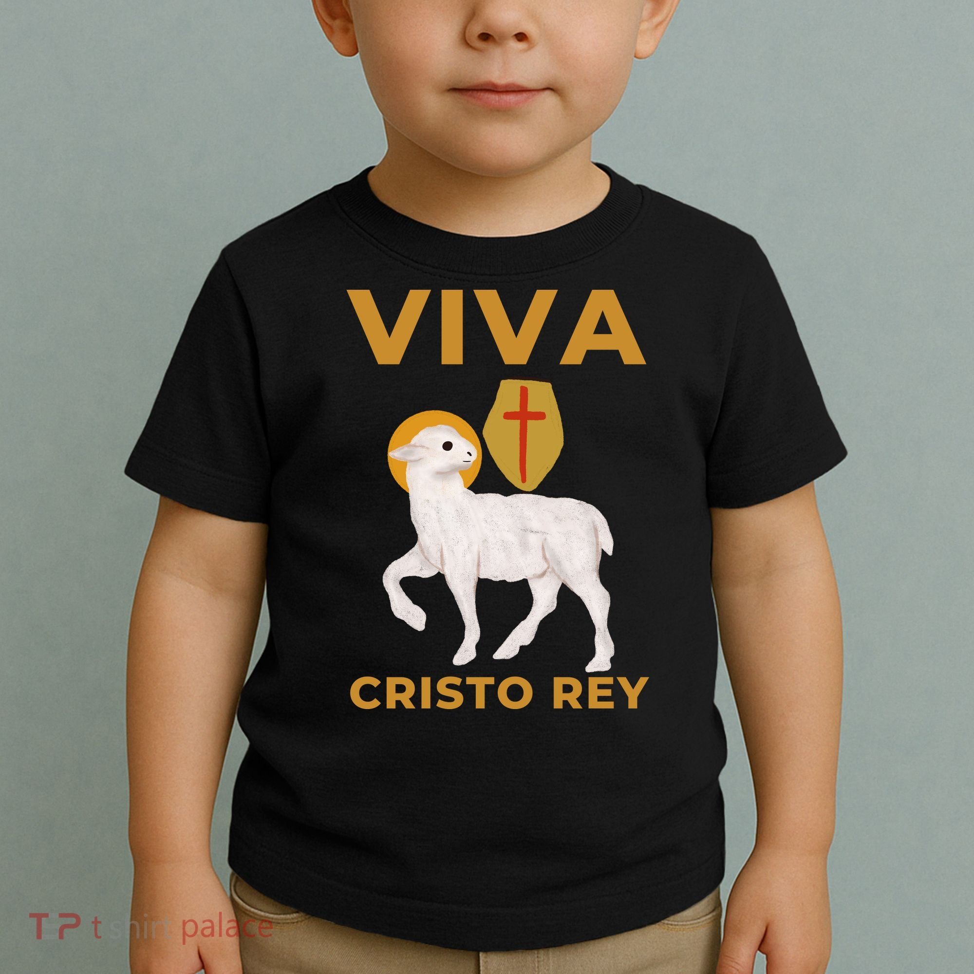 Viva Cristo Rey Roman Catholic Gift Toddler T-Shirt
