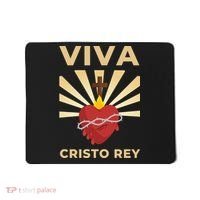 Viva Cristo Rey Roman Catholic Gift Mousepad thumb 0