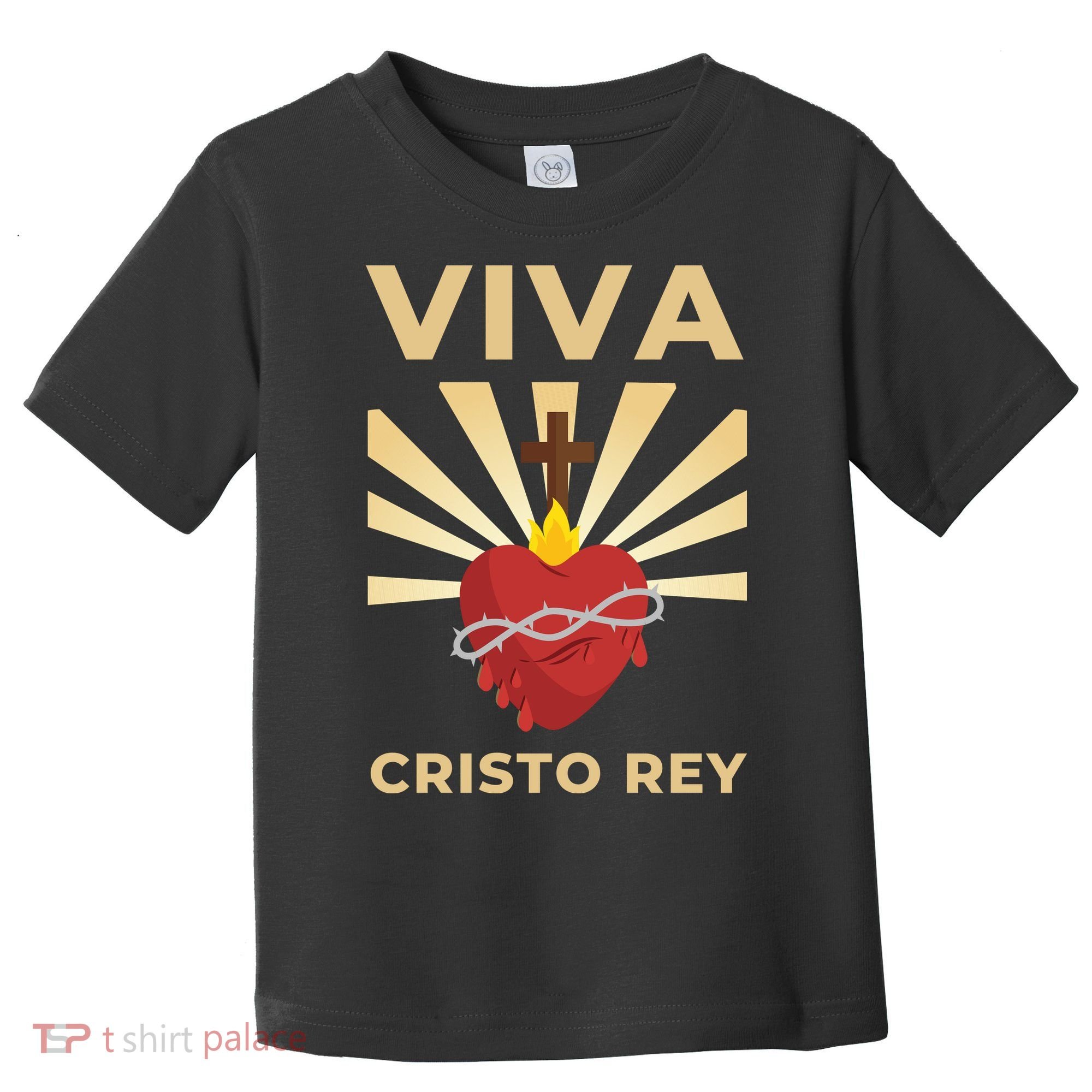 Viva Cristo Rey Roman Catholic Gift Toddler T-Shirt