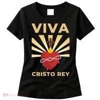 Viva Cristo Rey Roman Catholic Gift Women's T-Shirt thumb 0