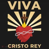 Viva Cristo Rey Roman Catholic Gift Kids Sweatshirt thumb 2