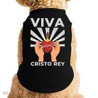 Viva Cristo Rey Roman Catholic Gift Doggie Tank thumb 0
