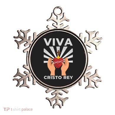 Viva Cristo Rey Roman Catholic Gift Ornament