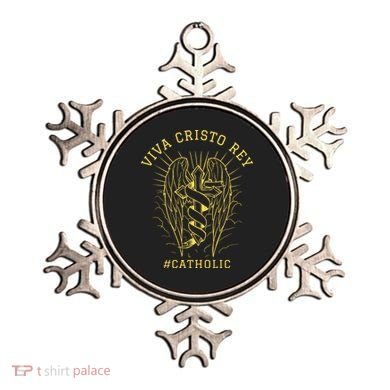 Viva Cristo Rey Roman Catholic Gift Ornament