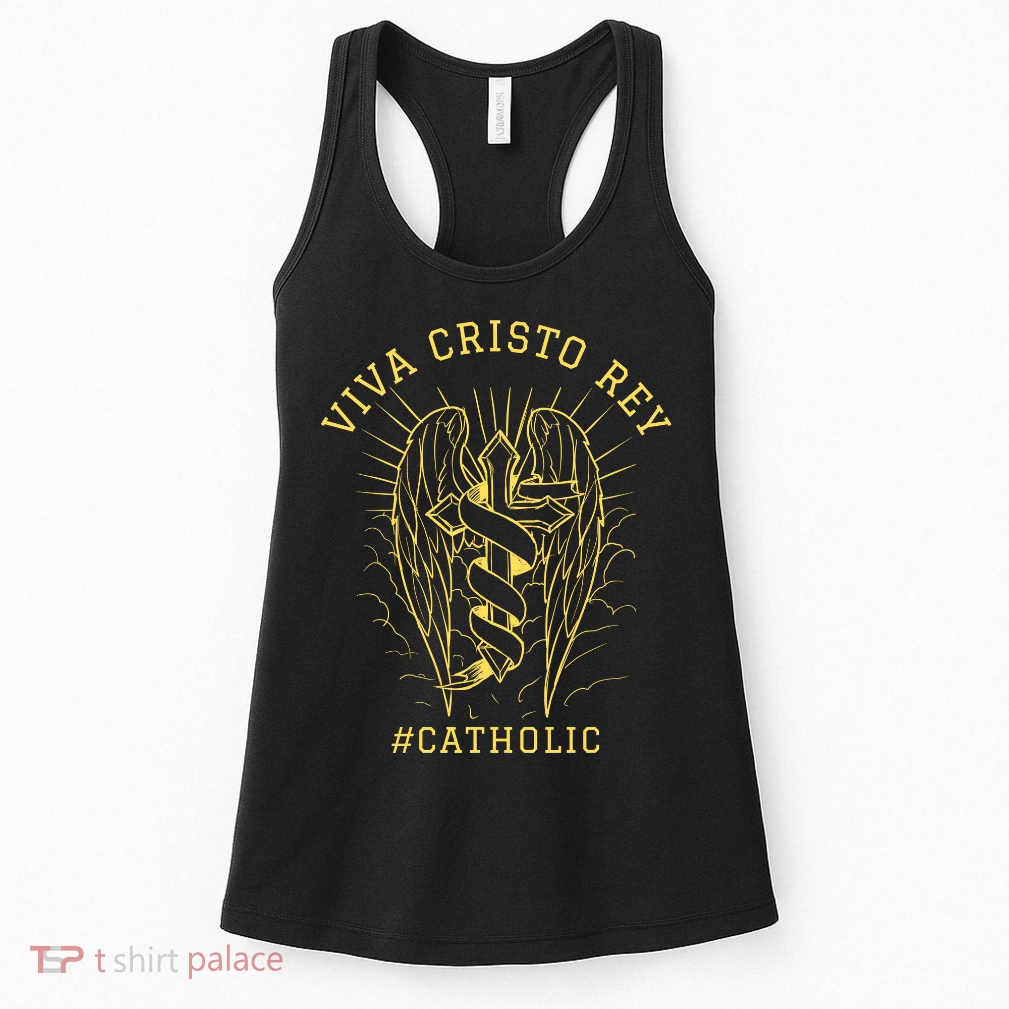 Viva Cristo Rey Roman Catholic Gift Women's Tank Top