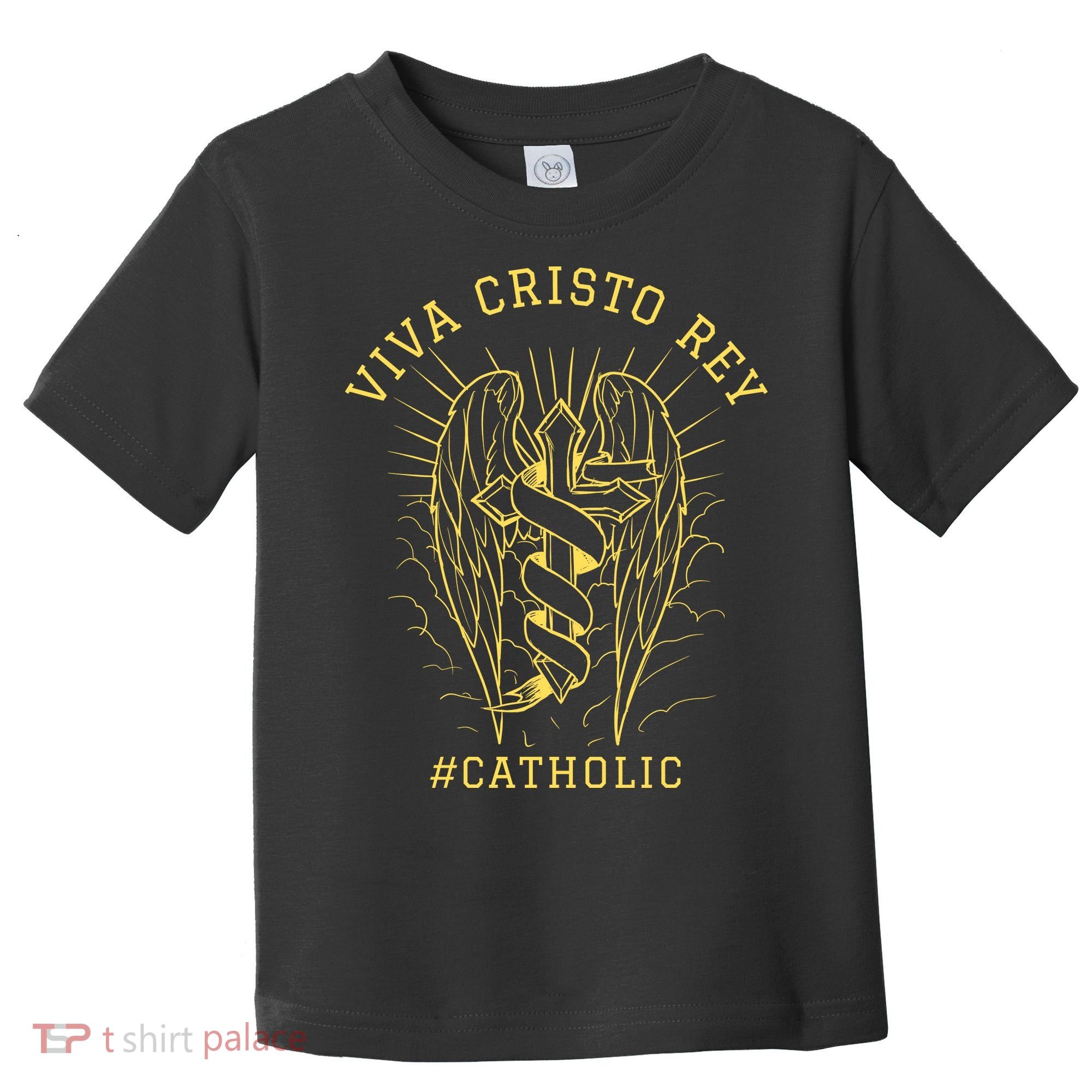 Viva Cristo Rey Roman Catholic Gift Toddler T-Shirt