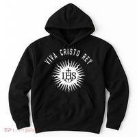 Viva Cristo Rey Roman Catholic Cristeros Hoodie thumb 0