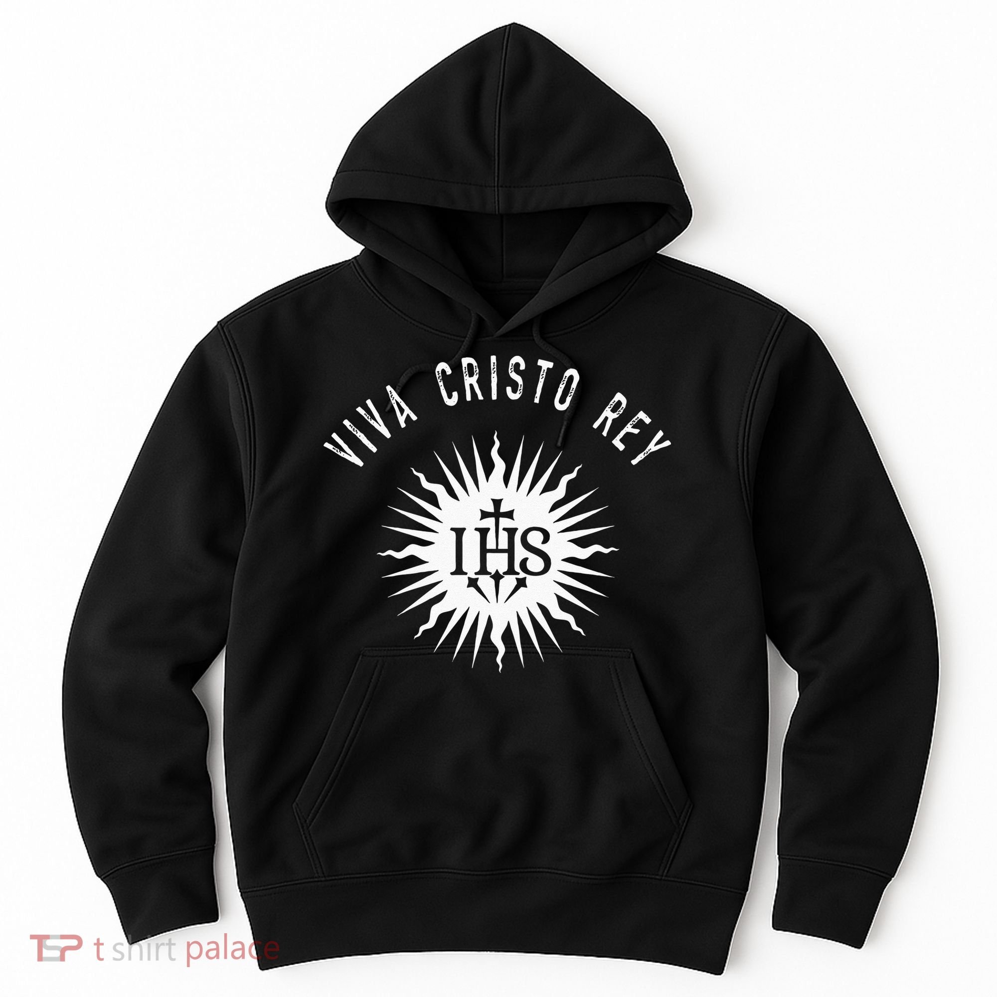 Viva Cristo Rey Roman Catholic Cristeros Hoodie
