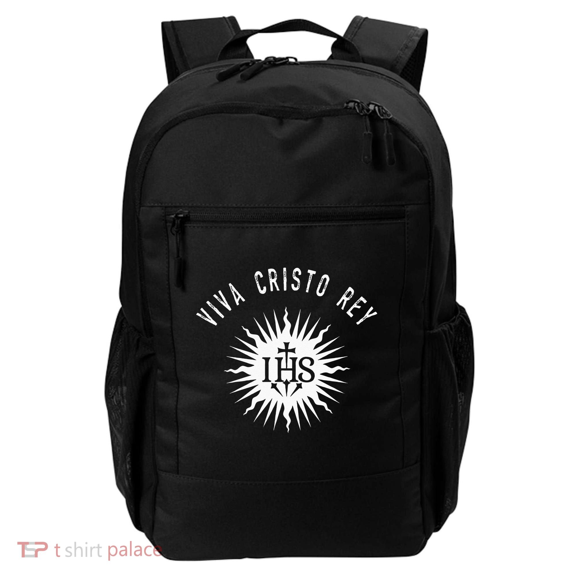 Viva Cristo Rey Roman Catholic Cristeros Backpack