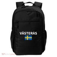 VäSteråS City Sweden Swedish Flag Backpack thumb 0