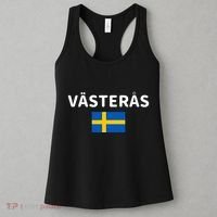 VäSteråS City Sweden Swedish Flag Women's Tank Top thumb 3