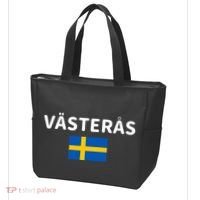 VäSteråS City Sweden Swedish Flag Tote Bag thumb 3