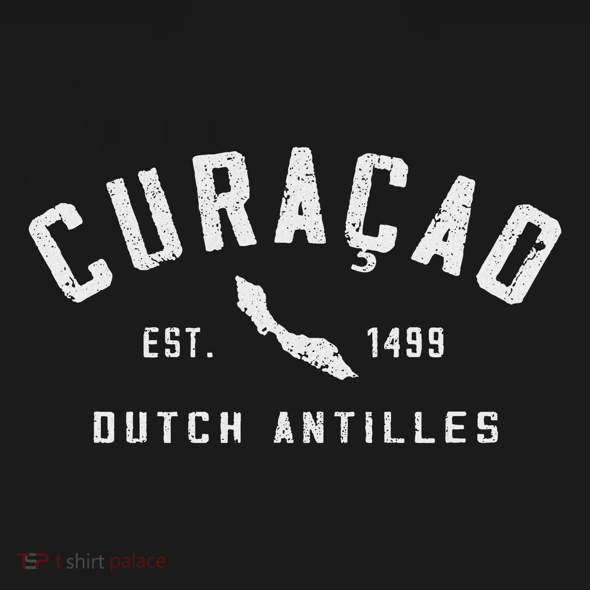 Vintage Curacao Souvenir Cruise Vacation T-Shirt
