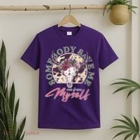 Vintage Cow Skull Somebody Save Me Me From Myself T-Shirt thumb 2