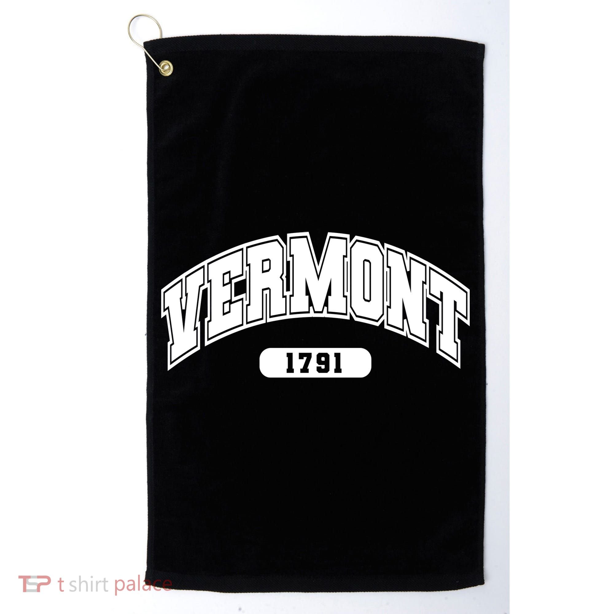 Vermont Collegiate Style 1791 Golf Towel