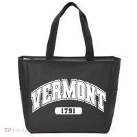 Vermont Collegiate Style 1791 Tote Bag thumb 0