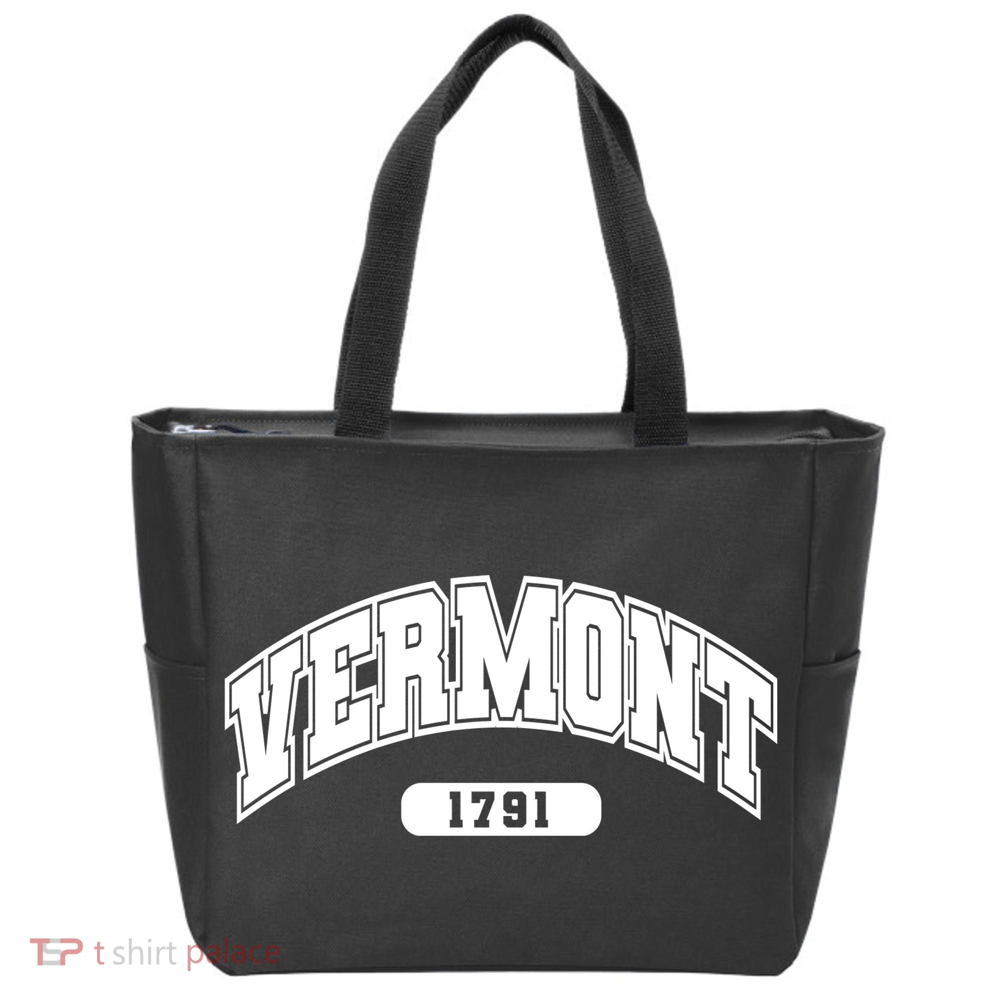 Vermont Collegiate Style 1791 Tote Bag