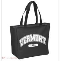 Vermont Collegiate Style 1791 Tote Bag thumb 2