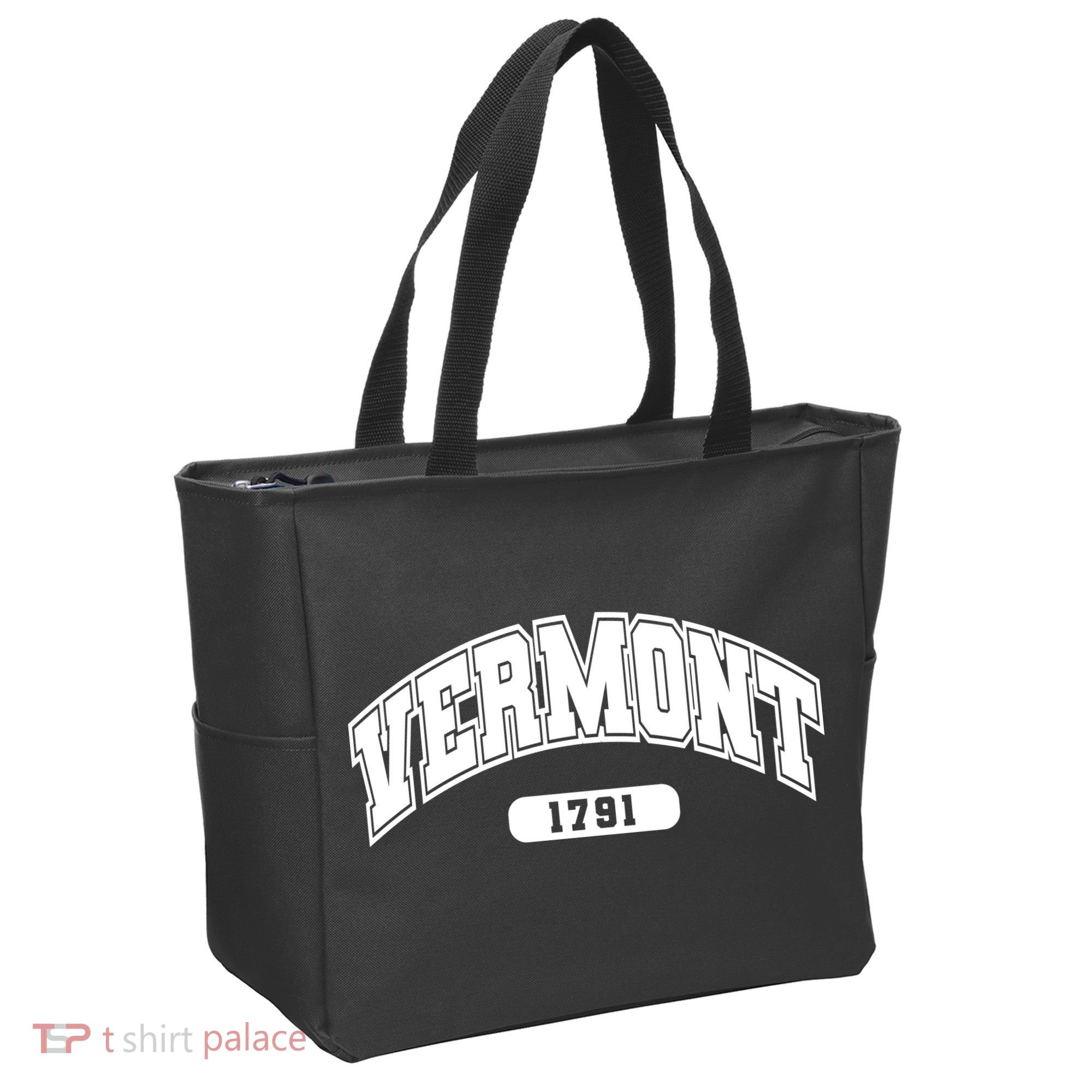 Vermont Collegiate Style 1791 Tote Bag