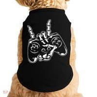 Videogame Controller Skeleton Hand Lazy Halloween Costume Gift Doggie Tank thumb 0