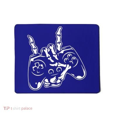Videogame Controller Skeleton Hand Lazy Halloween Costume Gift Mousepad