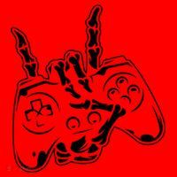 Videogame Controller Skeleton Hand Lazy Halloween Costume Gift Santa Hat thumb 1