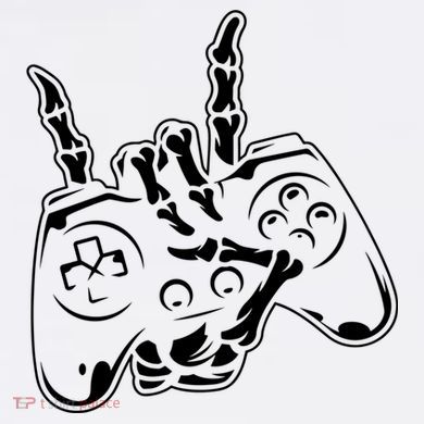 Videogame Controller Skeleton Hand Lazy Halloween Costume Gift Comfort Colors Garment-Dyed Hooded Sweatshirt