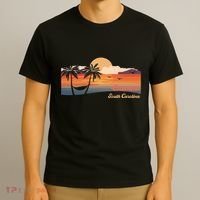 Vintage Columbia South Carolina Beach T-Shirt thumb 3