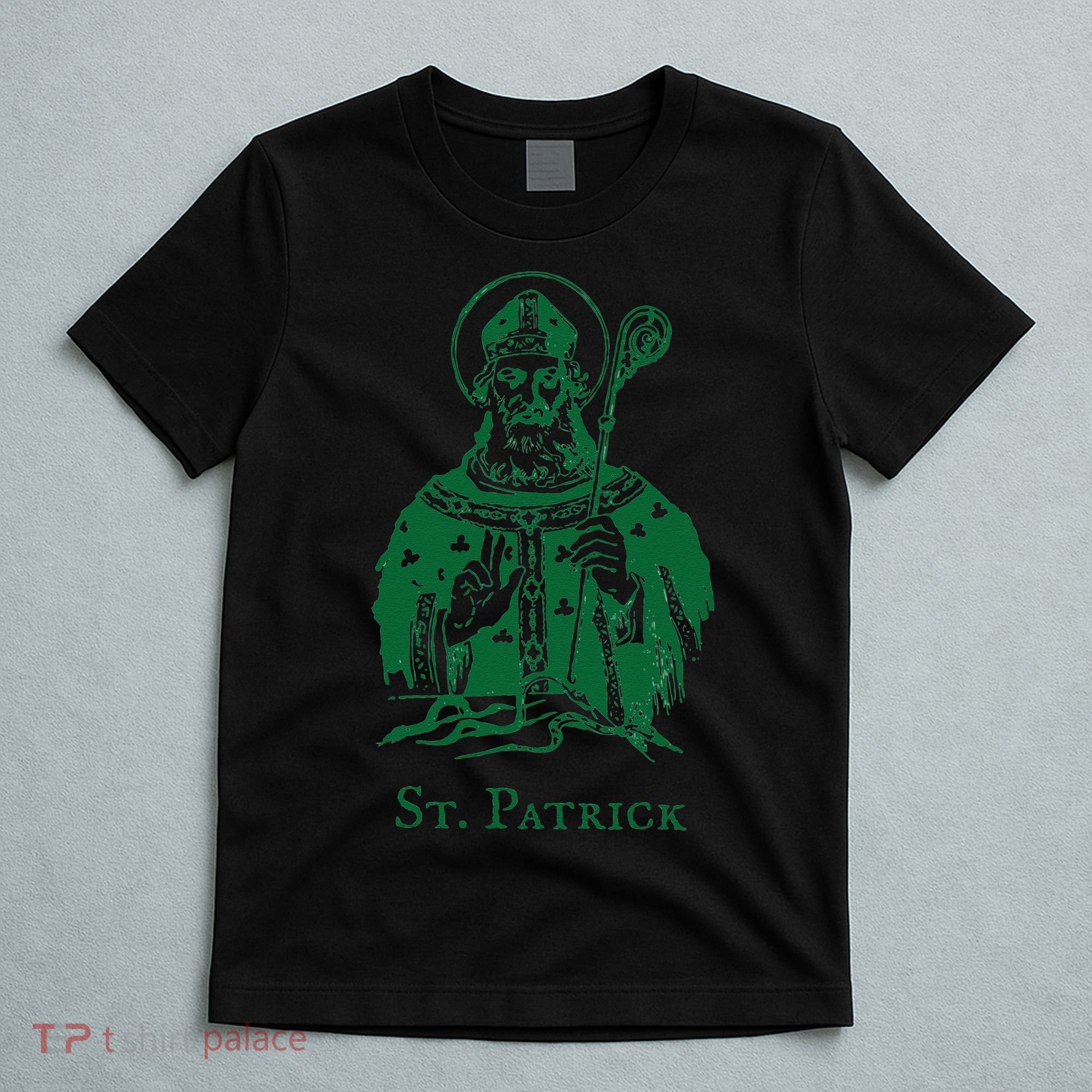 Vintage Catholic Saint Patrick's Day Awesome Costume T-Shirt