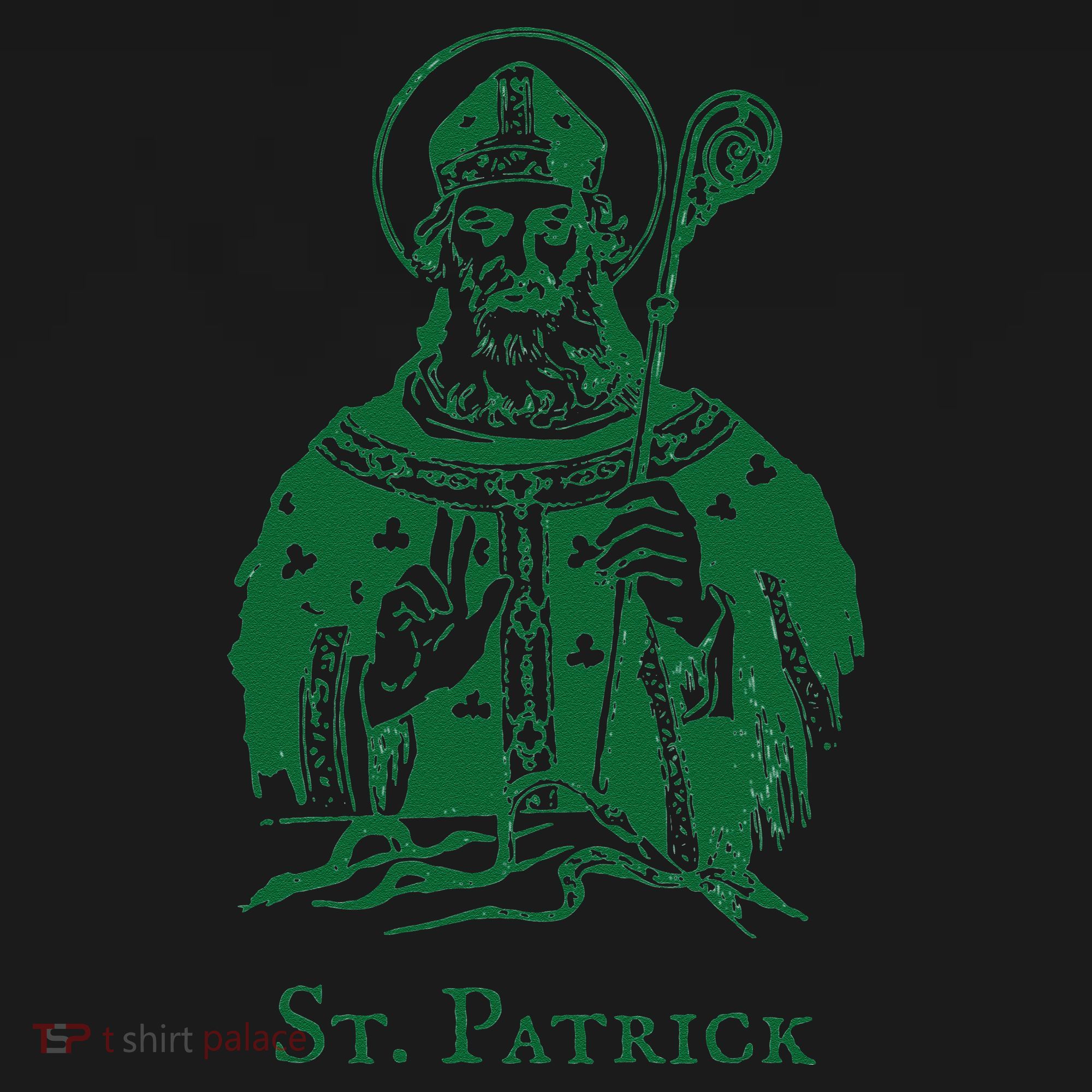 Vintage Catholic Saint Patrick's Day Awesome Costume T-Shirt