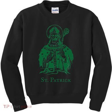 Vintage Catholic Saint Patrick's Day Awesome Costume Kids Sweatshirt