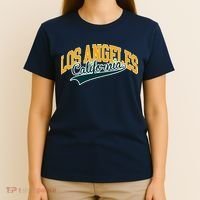 Vintage Collegiate Style Los Angeles California T-Shirt thumb 4