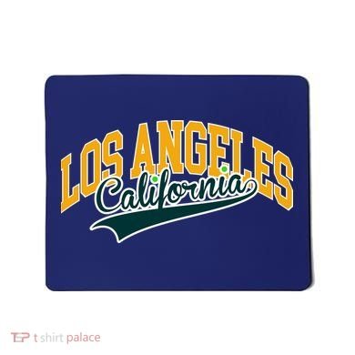 Vintage Collegiate Style Los Angeles California Mousepad
