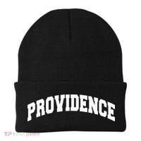 Varsity College Style Providence Rhode Island Beanie thumb 0